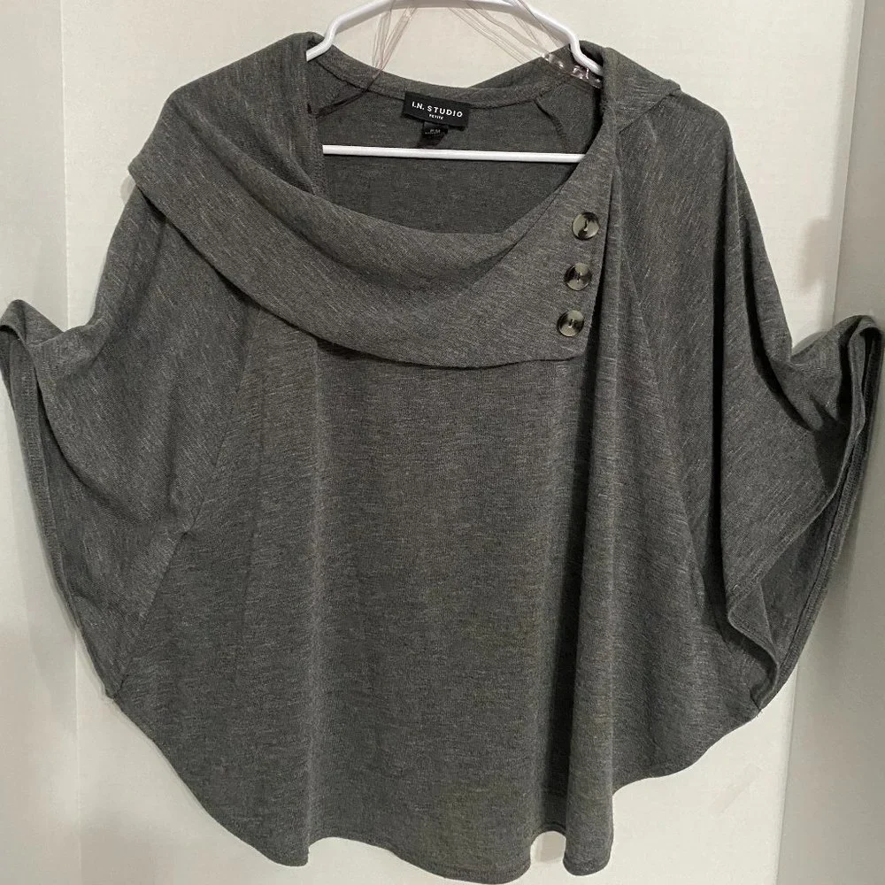 I.N. Studio MP Mini Poncho - Picture 5 of 5